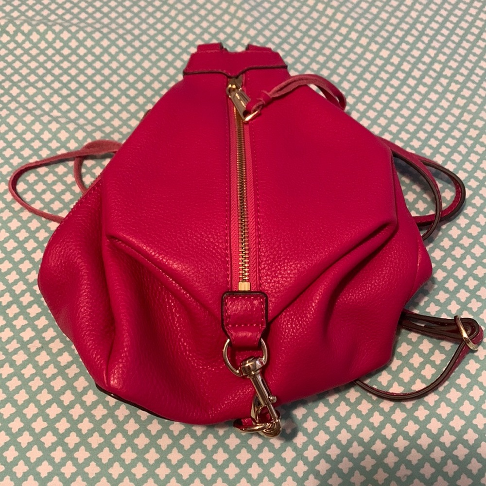 COPY - Pink Rebecca Minkoff Julian Transformable Backpack Purse. New